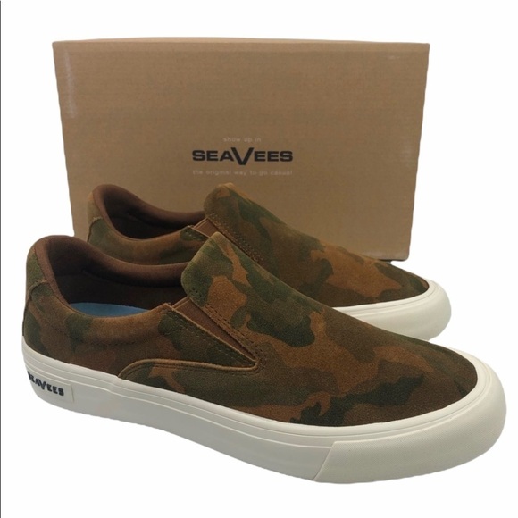 SEAVEES Hawthorne Desert Camo Slip On Sneakers main image 5